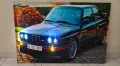 Светеща картина с LED осветление - BMW E30 M3 - coupe, снимка 2