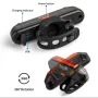 LED USB акумулаторна задна светлина за велосипед, снимка 7