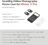 Нов Магнитен калъф SMALLRIG FilMov iPhone 17 Pro за гимбъл DJI Айфон кейс, снимка 9