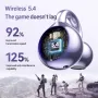 YUEYINOK Безжични слушалки с щипка Bluetooth 5.4, отворено ухо, костна проводимост, снимка 5
