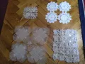 Покривки плетени на една кука 4 броя, снимка 1