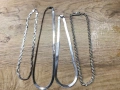 Сребърни синджири.Различни., снимка 1