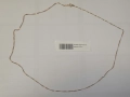 Златно дамско синджирче - 2.87гр. - 14К, снимка 1