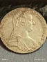 Сребърна монета талер 1780г. Мария Терезия Австро-Унгария рядка за КОЛЕКЦИЯ 52271, снимка 5