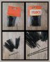 Пакет черни фуркети за коса - обикновени