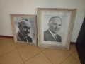 Портрет Т.Живков Г.Димитров, снимка 2