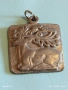 Прабългарски амулет "ЗДРАВЕ" на БАГА - ТУР изобразяващ благориден елен 51669, снимка 2