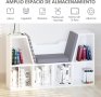 Стелаж със седалка / Етажерка за книги / Детска пейка YJ1201401E, снимка 5