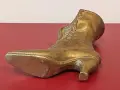 🥾 СТАРА ВИНТИДЖ МЕСИНГОВА ВАЗА, снимка 5