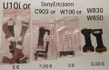 Лентови кабели за SonyEricsson C510,T303,W205,Z200,Z800,V800,Z530,W300,W980,C905,T715,W550,W600,Z500, снимка 5