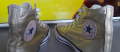 CONVERSE CHUCK TAYLOR HI METALLIC LIGHT GOLD,39 номер , снимка 8