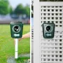 Ултразвуков репелент /Соларно Зареждане и USB / Репелент против кучета,котки,мишки,птици, снимка 1