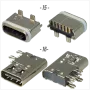 Букса конектор USB Type-C  6 , 4 , 2 pin , Waterproof IP67-IP68  panel mount connector,панелен  монт, снимка 9
