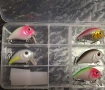 Комплект воблери за спининг – различни модели и цветове + кутии, снимка 3