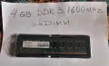 Рам памет за настолен компютър 4GB , DDR3 1600 МНz, снимка 7
