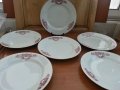 Стар български порцелан чинии, снимка 1 - Антикварни и старинни предмети - 34338281