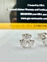 Сребърни обеци с мойсанит (Диамант) 0.6 карата, снимка 6