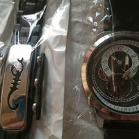Мъжки часовник и гривна, снимка 1 - Мъжки - 41818995