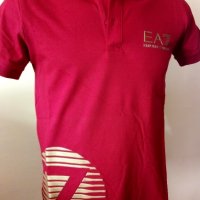 Мъжка polo тениска EMPORIO ARMANI EA7 с яка, снимка 1 - Тениски - 35843231