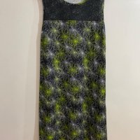 Макси еластична рокля с дантела, снимка 1 - Рокли - 39989531