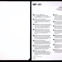 Genuine Canon MP-101 Printhead Print Head Alignment Matte Paper Sheet for Inkjet Printer, снимка 1 - Консумативи за принтери - 41243155