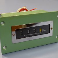 Електро-механичен брояч панелен K.K YUHARA Seisakujo R100 electromechanical counter , снимка 1 - Резервни части за машини - 39001149