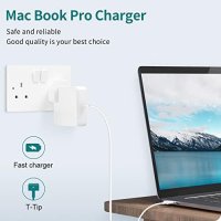Ново Зарядно устройство за Mac Book Pro 85 W/резервен захранващ адаптер с T-Tip, снимка 2 - Захранвания и кутии - 41651409