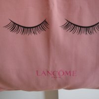 Нова розова плажна / пазарска чанта "Lancome" / Ланком, шопинг, дамска, чантичка, торба, плаж, пазар, снимка 5 - Чанти - 41371878