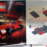 LEGO RACERS: Ferrari 150 Italia (30190), снимка 2 - Конструктори - 41265134