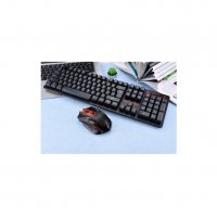 Геймърски комплект безжична клавиатура + безжична мишка - код HK6500, снимка 2 - Клавиатури и мишки - 34239825