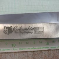 Нож "Columbia" с кания - 2, снимка 2 - Ножове - 34182688