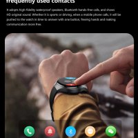 SmartWatch 2023 Водоустойчив Huawei Xiaomi NFC  GT4 Pro AMOLED HD екран, снимка 8 - Мъжки - 42454390