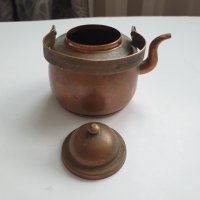 Малко колекционерско бакърено чайниче, снимка 5 - Антикварни и старинни предмети - 40794968