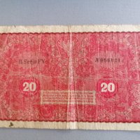 Банкнота - Полша - 20 марки | 1919г., снимка 2 - Нумизматика и бонистика - 41633577