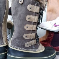 КАТО НОВИ водоустойчиви апрески SOREL® Snow Boots North Star, 39 -40 боти,100% ЕСТЕСТВЕНА КОЖА,ботуш, снимка 6 - Дамски апрески - 44242535