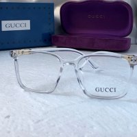 Gucci диоптрични рамки.прозрачни слънчеви,очила за компютър, снимка 4 - Слънчеви и диоптрични очила - 41787707