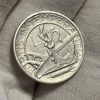 5 лири 1932 г, Сан Марино - сребърна монета, снимка 2 - Нумизматика и бонистика - 40994634