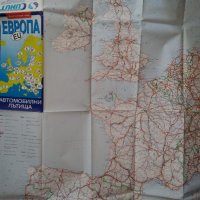 Пътни карти "Европа-Автомобилни пътища"1987 г. и 1995 г., снимка 9 - Колекции - 33919663