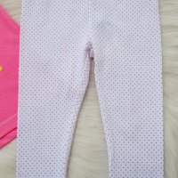Тениска и клин за момиче 12-18 месеца, снимка 4 - Комплекти за бебе - 36017379