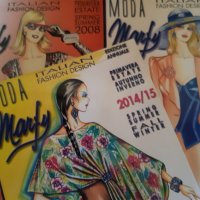 Списания Moda Marfy Italian Fashion Design /модели облекло 2011/2012 и 2008/2009г и 2014/2015, снимка 1 - Колекции - 32468494