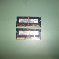 66.Ram за лаптоп DDR3 1333 MHz,PC3-10600,2Gb,hynix.Кит 2 Броя, снимка 1 - RAM памет - 41829842