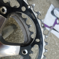 Курбел за велосипед колело Shimano 105 fc m 5600, снимка 3 - Части за велосипеди - 44710632
