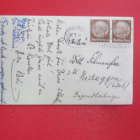 Стара картичка снимка 3 райх марка , снимка 4 - Колекции - 36192394