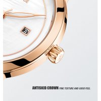 Дамски часовник NAVIFORCE Clarity Rose Gold/White 5008 RGW., снимка 8 - Дамски - 34744589