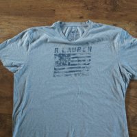 polo ralph lauren - страхотна мъжка тениска XL УГОЛЕМЕНА, снимка 5 - Тениски - 41937408