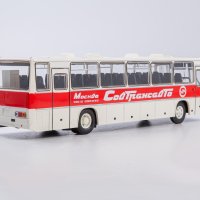 Ikarus 250.59 автобус 1977 - мащаб 1:43 на Съветски Автобуси нов в кутия Икарус от метал, снимка 5 - Колекции - 37865239