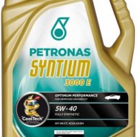 Моторно масло Petronas Syntium 3000 E 5W40, 5л, снимка 1 - Аксесоари и консумативи - 35706503