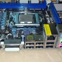 Продавам дънна платка ASRock H61M-DGS Сокет 1155, снимка 1 - Дънни платки - 41019111