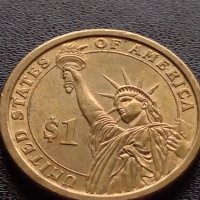 Възпоменателна монета 1 долар WILLIAM HENRY HARRISON 9 президент на САЩ 1841г. за КОЛЕКЦИЯ 38043, снимка 10 - Нумизматика и бонистика - 40765298