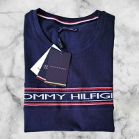 *Tommy Hilfiger* Дамска тениска с къс ръкав, цвят navy blue, снимка 2 - Тениски - 44309752